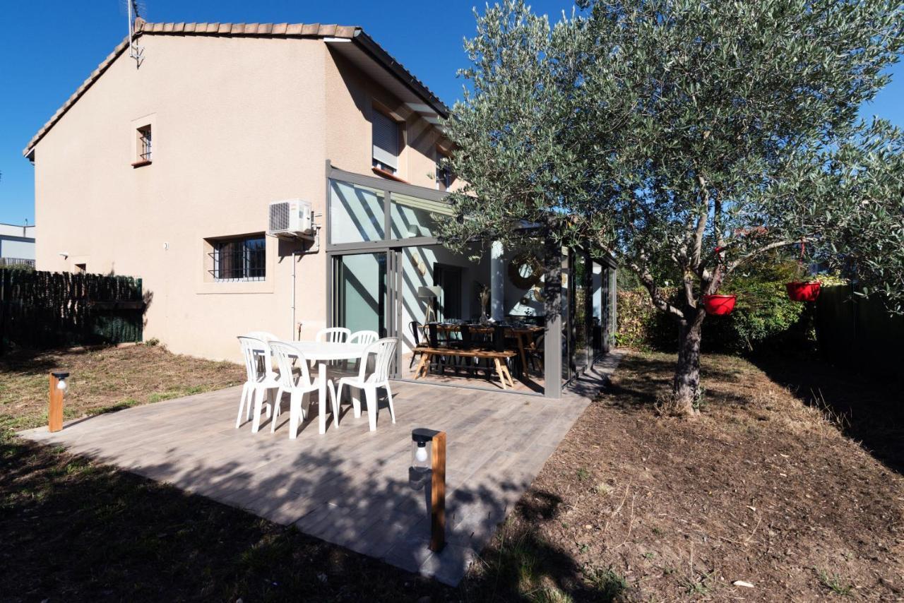 Guilhermy - Maison Contemporaine Avec Jardin Toulouse Exterior foto